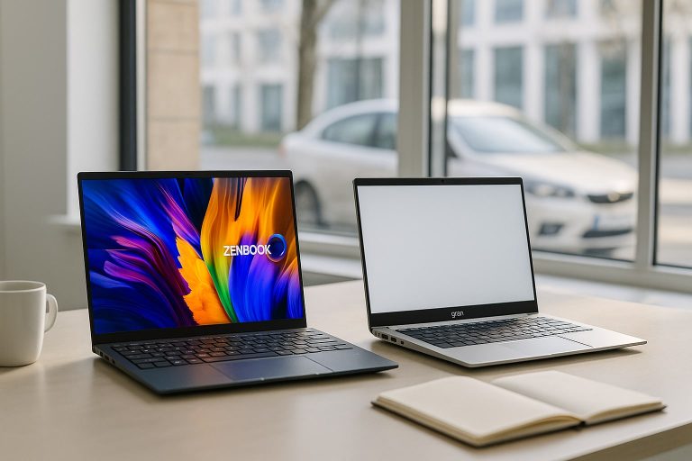 ASUS ZenBook 14 OLED vs LG gram 14 (2024): dos formas distintas de entender el ultraligero