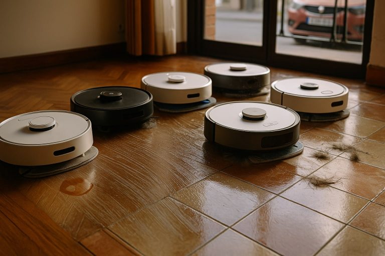 Los 5 robots aspiradores con mejor fregado real por debajo de 600 €