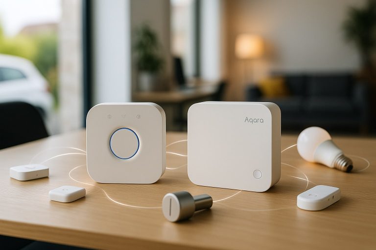 Philips Hue Bridge vs Aqara Hub M3: qué puente domótico sostiene mejor una casa con luces, sensores y cerradur
