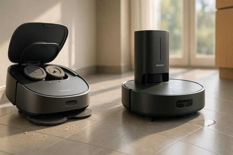 Roborock Qrevo Curv vs Dreame L40 Ultra: qué robot con fregado y torre premium compensa más Roborock Qrevo Curv vs Dreame L40 Ultra: qué robot con fregado y torre premium compensa más