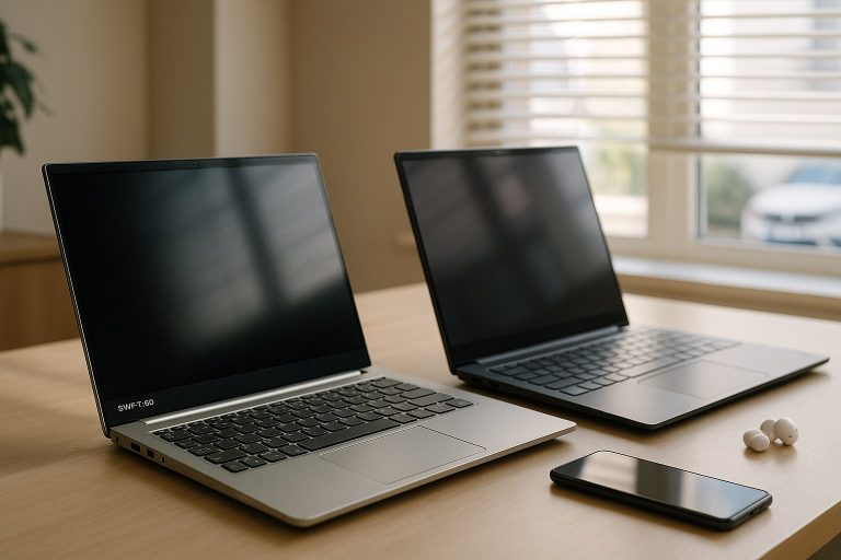Acer Swift Go 14 vs Lenovo Yoga Slim 7x: dos ultraligeros bajo 1.200 € con enfoque distinto en IA