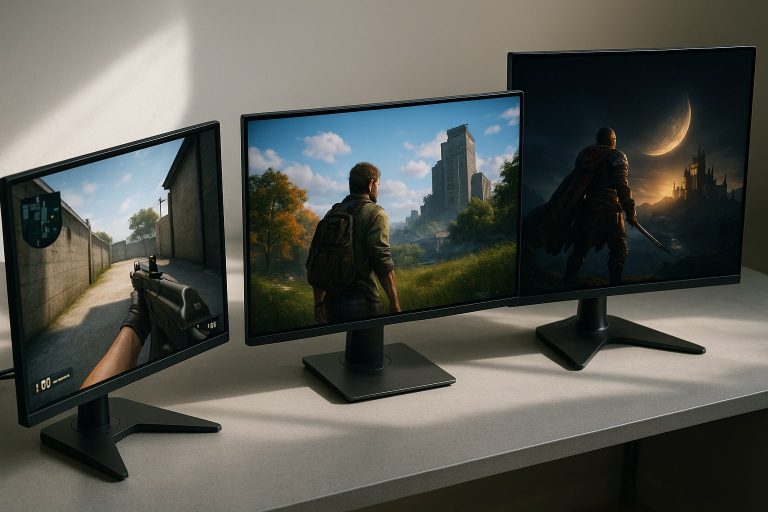 Cómo elegir monitor gaming en 2026: resolución, refresco y panel según el tipo de juego Cómo elegir monitor gaming en 2026: resolución, refresco y panel según el tipo de juego