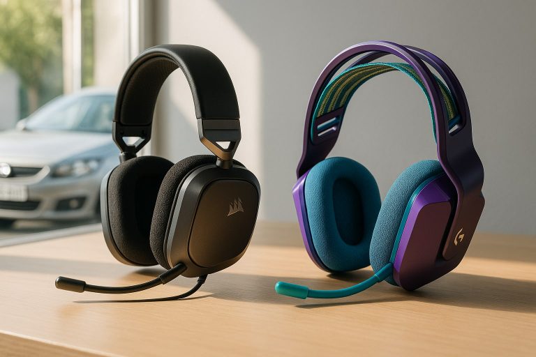 Corsair HS80 Max Wireless vs Logitech G733: qué auriculares gaming inalámbricos bajo 200 € cunden más Corsair HS80 Max Wireless vs Logitech G733: qué auriculares gaming inalámbricos bajo 200 € cunden más