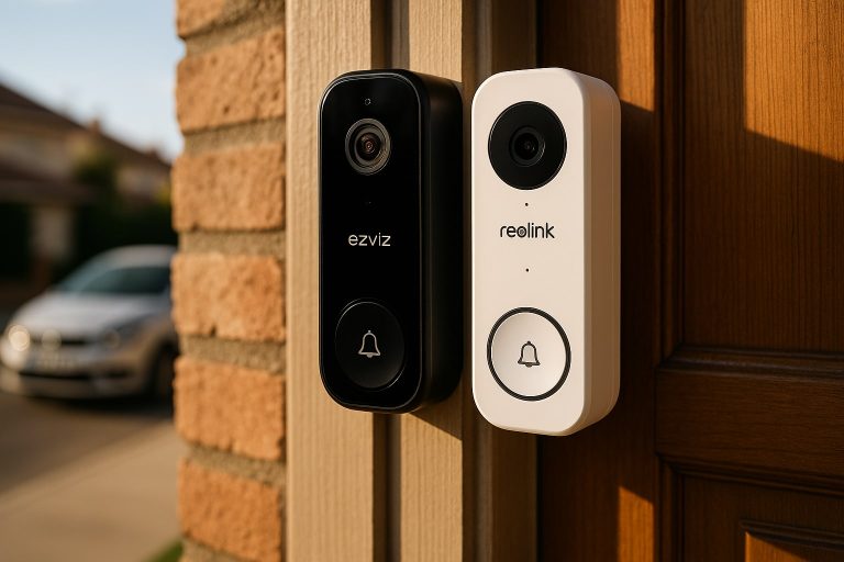 Ezviz DB2 vs Reolink Video Doorbell PoE: qué videoportero con almacenamiento local sin cuota cumple mejor