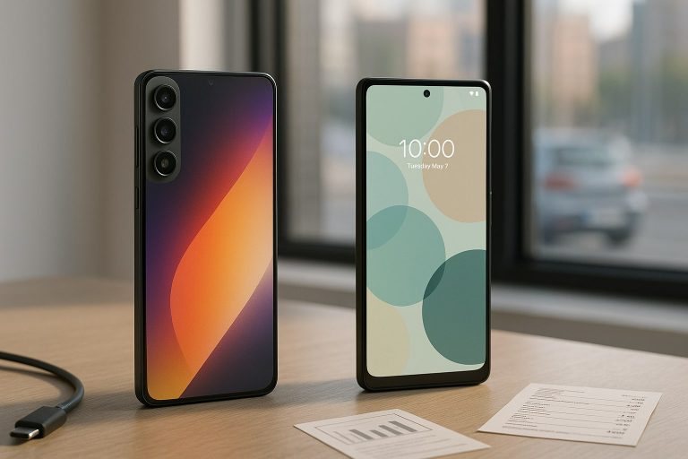 Galaxy S24 FE vs Pixel 9a: qué gama media alta compensa más si buscas soporte largo