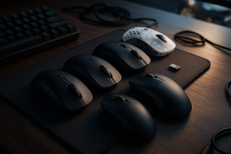 Los 5 ratones gaming inalámbricos por debajo de 100 € con sensor de 26.000 DPI o más Los 5 ratones gaming inalámbricos por debajo de 100 € con sensor de 26.000 DPI o más