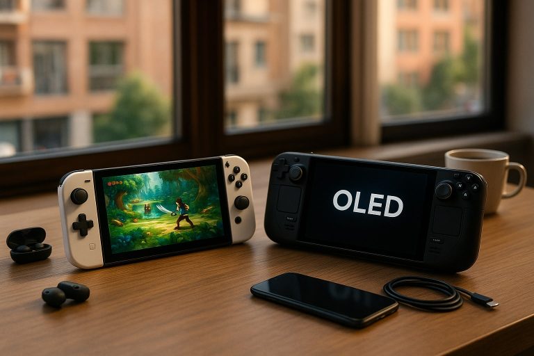 Nintendo Switch 2 vs Steam Deck OLED: dos formas de entender el gaming portátil en 2026 Nintendo Switch 2 vs Steam Deck OLED: dos formas de entender el gaming portátil en 2026