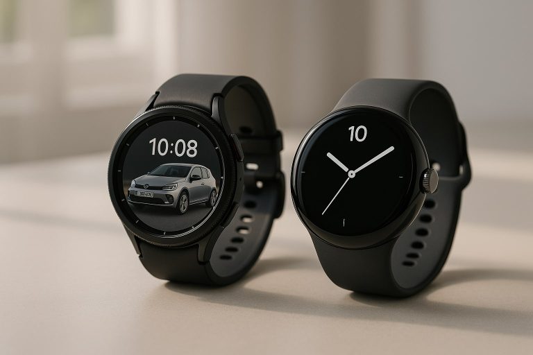 Samsung Galaxy Watch7 44 mm vs Google Pixel Watch 3 45 mm: qué smartwatch Wear OS envejece mejor