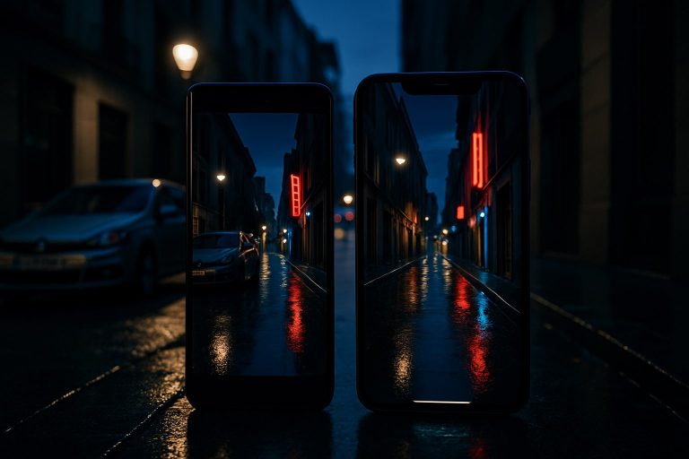 Google Pixel 9 Pro vs iPhone 16 Pro: qué flagship compacto hace mejores fotos de noche