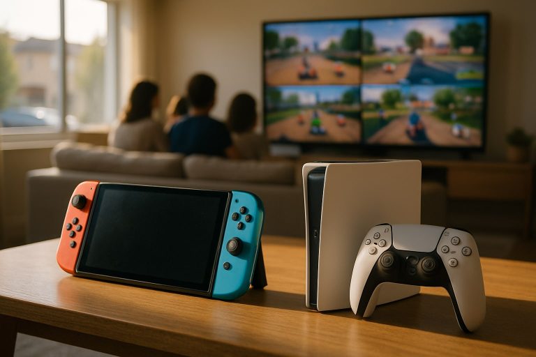 Nintendo Switch 2 vs PS5 Slim: qué consola compensa más en un salón familiar en 2026